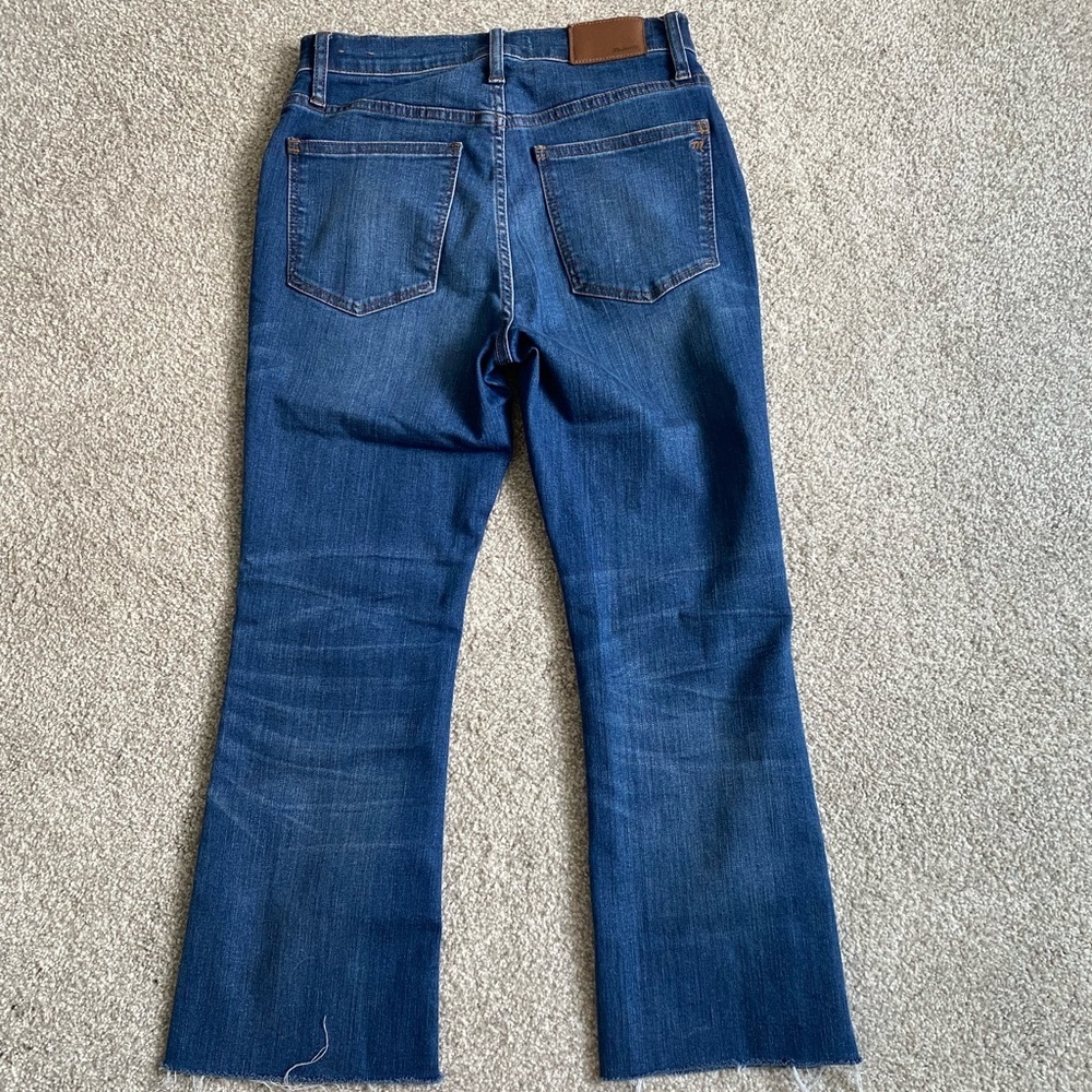 Madewell cropped denim